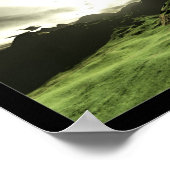 Poster Chemin vert (Coin)