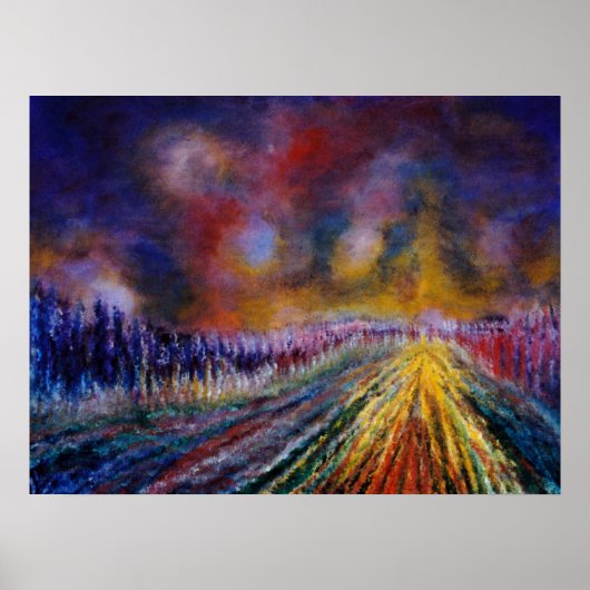 Poster Chemin Violet (Devant)