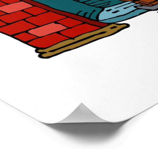 Poster Cheminée (Coin)