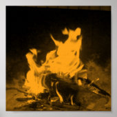 Poster Cheminée (Devant)