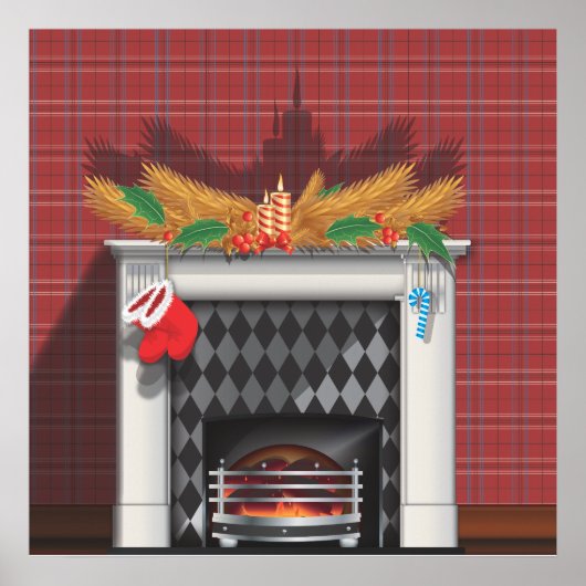 Poster cheminée (Devant)