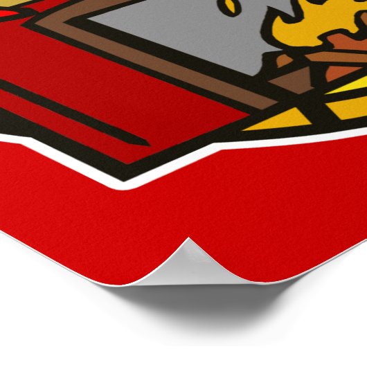 Poster Cheminée (Coin)