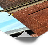 Poster Cheminée de Centenary Mill, Preston, Angleterre, R (Coin)