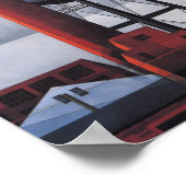 Poster Cheminée et château d'eau (de Charles Demuth) (Coin)