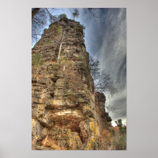 Poster Cheminées naturelles, Virginie (Devant)