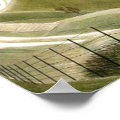 Poster Chemins De Chalk Par Eric Ravilit (Coin)