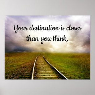 Poster Chemins de fer de la vie