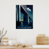 Poster Chemins de fer nationaux danois Aage Rasmussen vin (Cuisine)