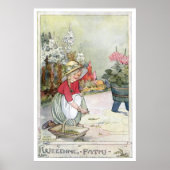 Poster Chemins d'herbe par Anne Anderson (Devant)