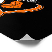 Poster Chemise Amour Basketball (Coin)
