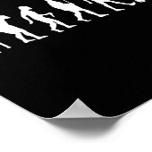 Poster Chemise Badminton Badminton Évolution Du Badminton (Coin)