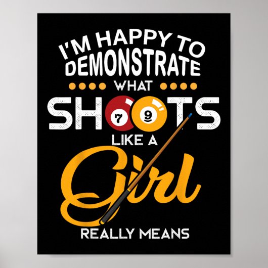 Poster Chemise Billiards (Devant)