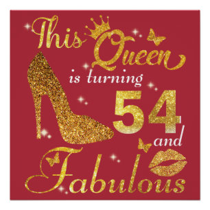 Poster Chemise Bling Anniversaire 80E Anniversaire An