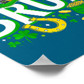 Poster Chemise Bruh Saint-Patrick irlandais (Coin)
