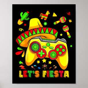 Poster Chemise Cinco De Mayo Enfants Faisons la Fête Game