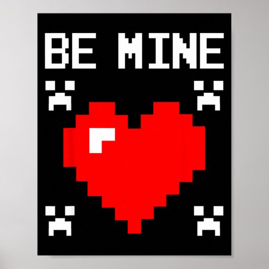 Poster Chemise de cadeau de la Saint-Valentin pour petit (Devant)