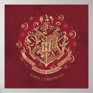 Poster Chemise de fer rouge HOGWARTS™ Crest