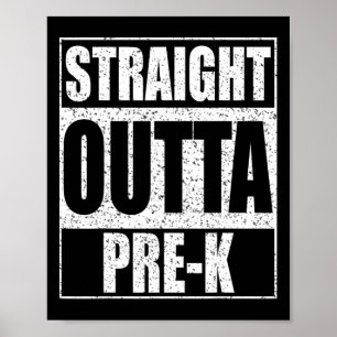 Poster Chemise de fin d'études pré-maternelle Outta