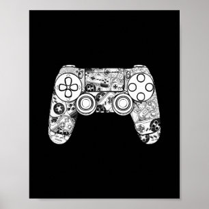 Poster Chemise de joueur Chemises de jeu pour hommes garç