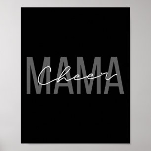 Poster Chemise de maman de meneuse de claque Maman Maman