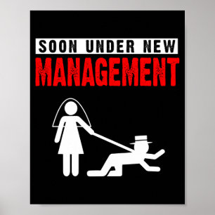 Poster Chemise de marié homme sous la nouvelle direction 