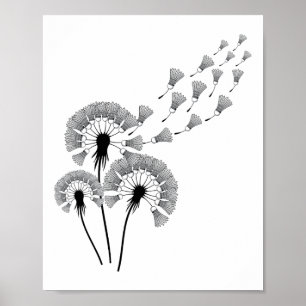 Poster Chemise De Navette Dandelion Pour Le Joueur Badmin