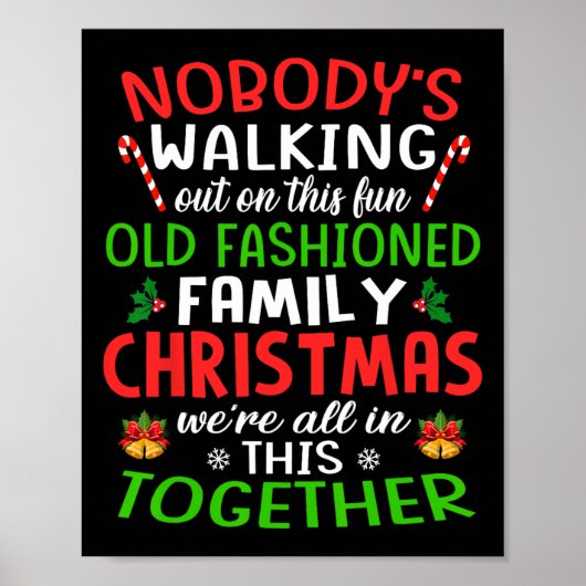 Poster Chemise de Noël (Devant)