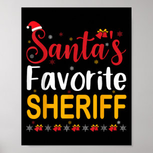 Poster Chemise de Noël assortie pour famille Préféré du P