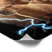 Poster Chemise de Noël en métal lourd Capybara _ Funny Ho (Coin)