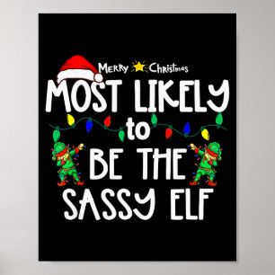 Poster Chemise de Noël la plus susceptible de correspondr