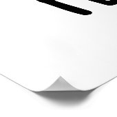 Poster Chemise de pois drôle Veggie Pea TShirt Pun (Coin)