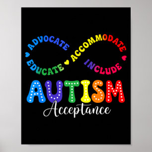 Poster Chemise de prise de conscience et d'acceptation de