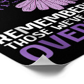 Poster Chemise De Sensibilisation À La Surdose En Mémoire (Coin)