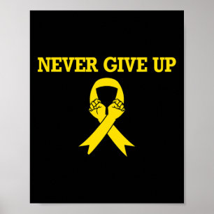 Poster Chemise De Sensibilisation Au Cancer De L'Enfance