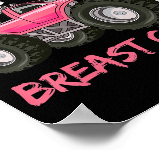 Poster chemise de sensibilisation au cancer du sein pour  (Coin)