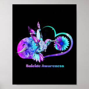 Poster Chemise de sensibilisation au suicide Tournesol Co