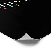 Poster Chemise de sensibilisation aveugle braille (Coin)