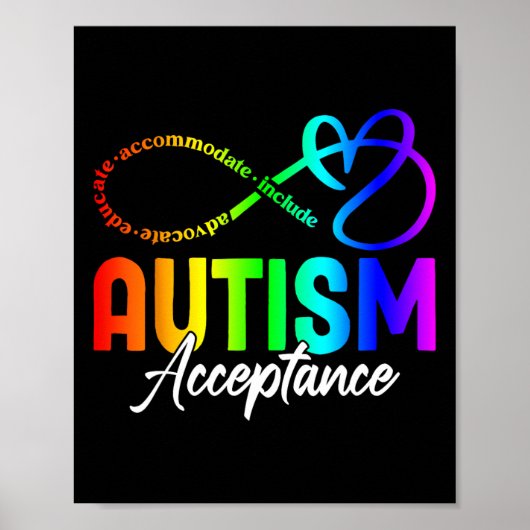 Poster Chemise de sensibilisation et d'acceptation de l'a (Devant)