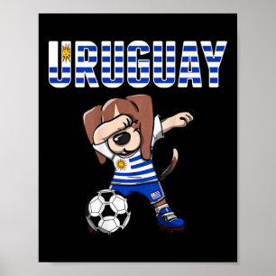 Poster Chemise de supporters de football uruguayen Beagle