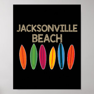 Poster Chemise de vacances en famille à Jacksonville Beac