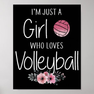 Poster Chemise De Volley Pour Filles Ados Mignonnes