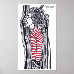 Poster Chemise dénudée