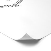 Poster Chemise d'Halloween rétro, Drôle crâne d'Halloween (Coin)