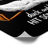 Poster Chemise drôle de canard Citation drôle Graphique T (Coin)