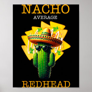 Poster Chemise drôle de taco pour les roux _ sombrero cac