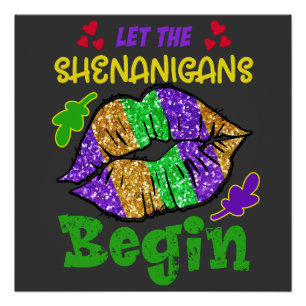 Poster Chemise du coordinateur Shenanigans SHAMROCKS