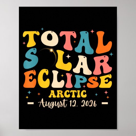 Poster Chemise Éclipse Solaire Éclipse Solaire Totale (Devant)