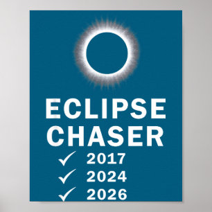 Poster Chemise Éclipse Solaire Éclipse Totale