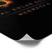 Poster Chemise Éclipse Solaire Totale Nebraska 2017 (Coin)