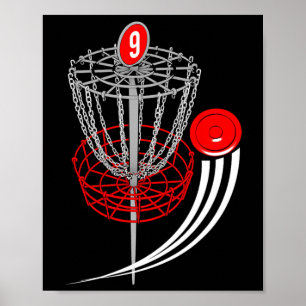 Poster Chemise Frolf - T Shirt Golf Frisbee - Chemise Gol